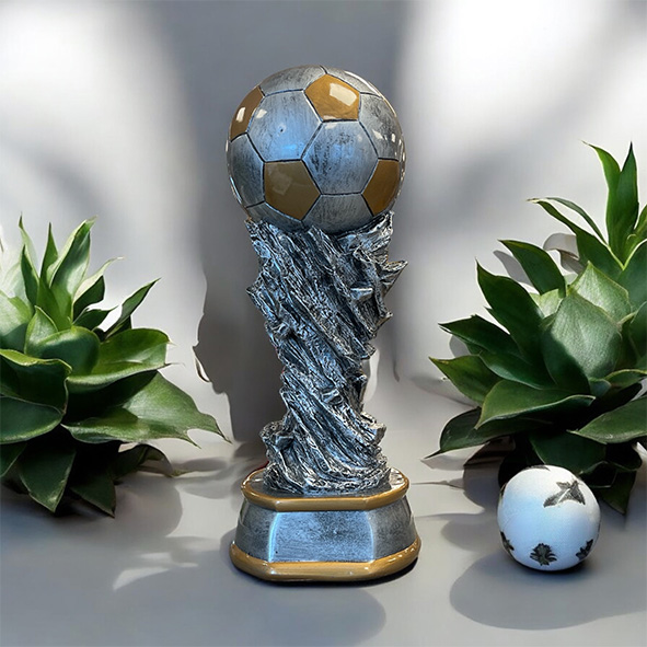 Idrottspris Fotboll Fotbollssatyett silver