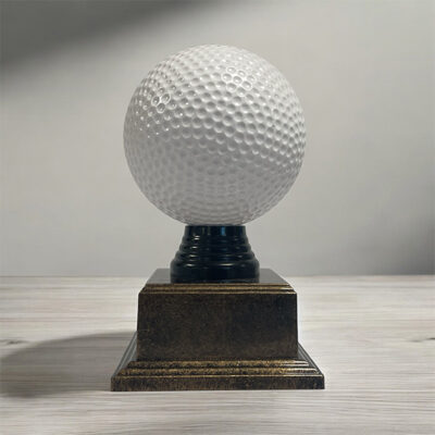 Golvstatyett golfboll 140mm