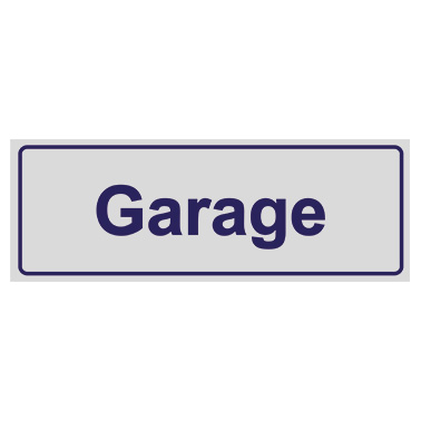 Trivselskylt Garage
