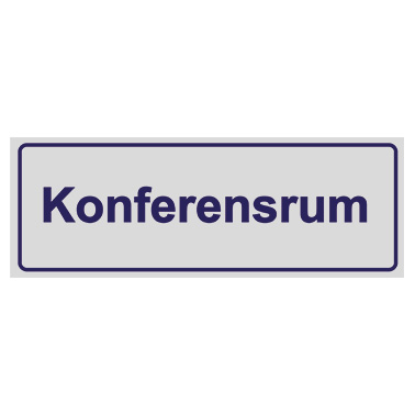 Trivselskylt Konferensrum