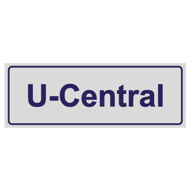 Trivselskylt U-Central