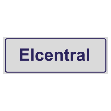 Trivselskylt Elcentral