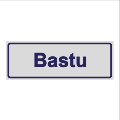 Trivselskylt Bastu