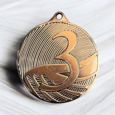 Medalj 3:a 50mm Brons