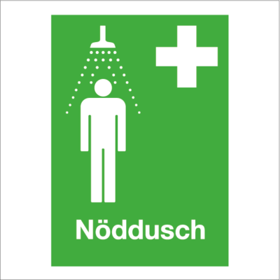 Nödskylt Nöddusch
