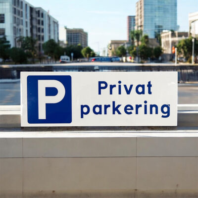 Parkeringsskylt Privat parkering