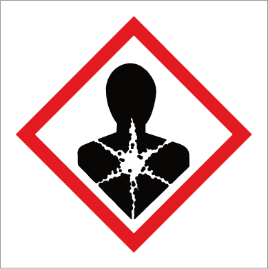 Pictogram Hälsofarlig