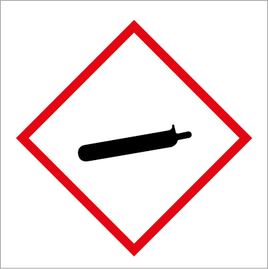 Pictogram Gasbehållare