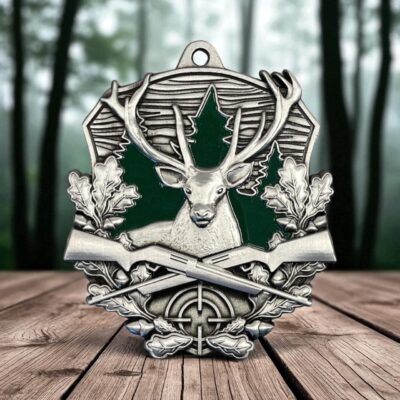 Medalj-Kronhjort-90x70mm