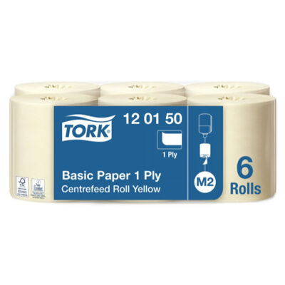 Torkrulle Tork M2 Basic 1-lag Gul 215mmx300m