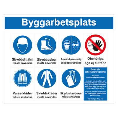 Byggarbetsplats 780x625mm